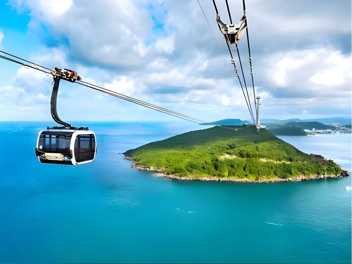 Hành trình di chuyển thuận tiện trên cáp treo An Thới