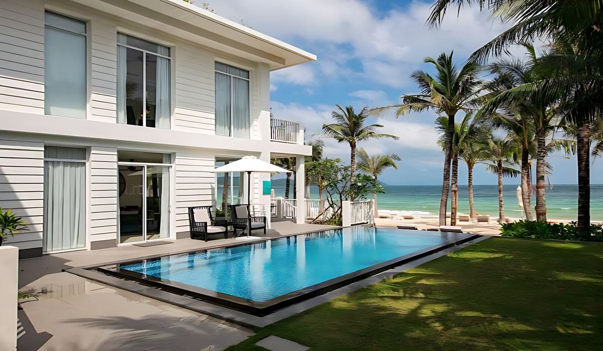 Tầm nhìn trực diện biển giúp quan sát bình minh và hoàng hôn.
