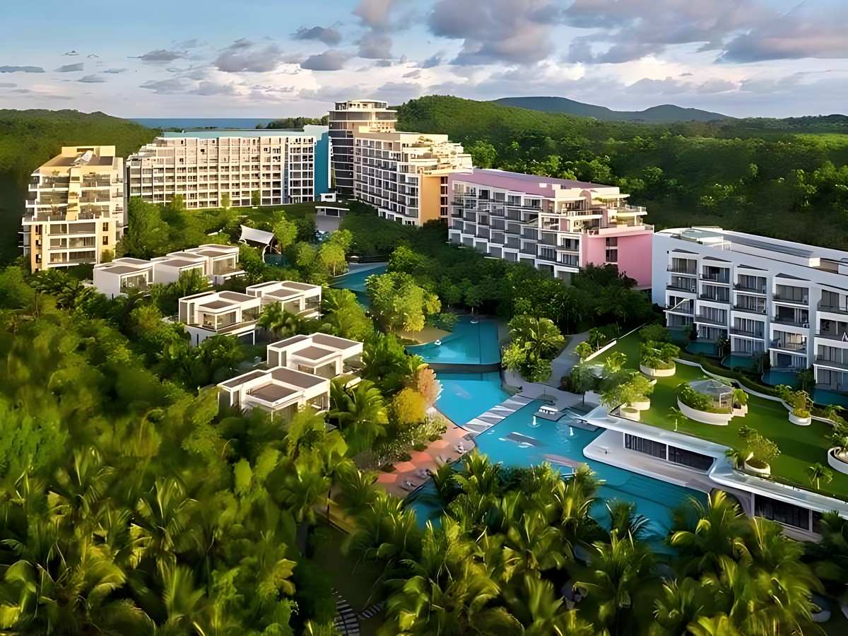 Premier Residences Phu Quoc Emerald Bay có phòng rộng, không gian mở, nhìn biển thoáng