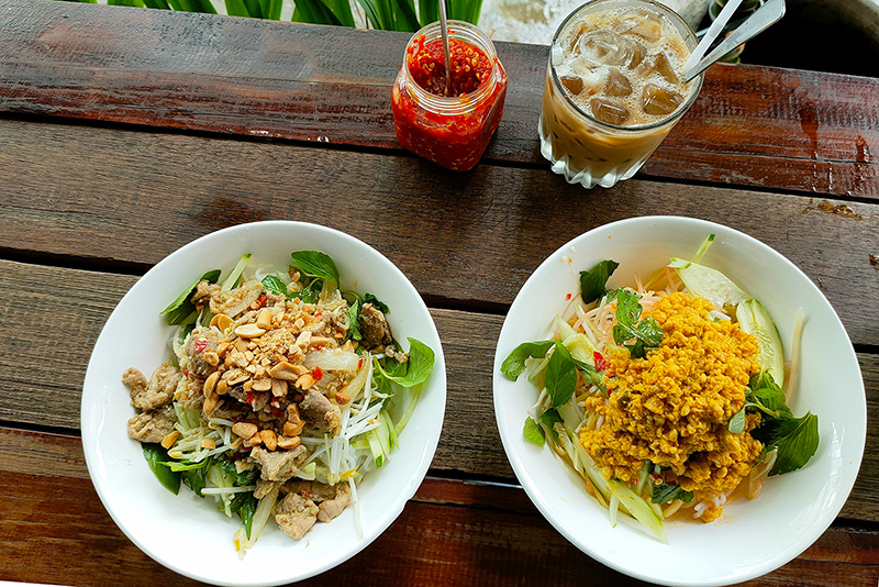 Ăn bún kèn ở Phú Quốc