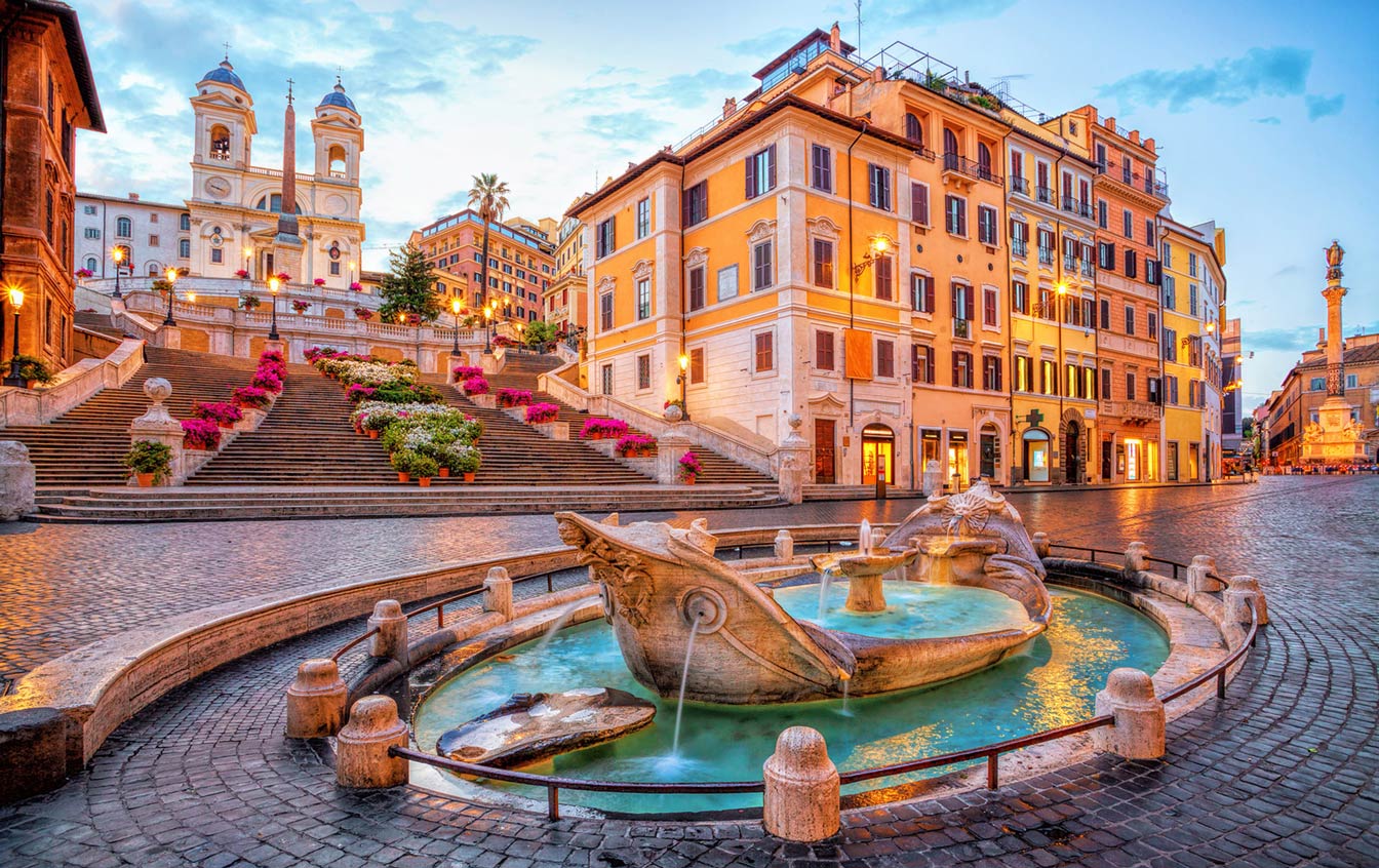 Spanish Steps tại khu địa trung hải phú quốc