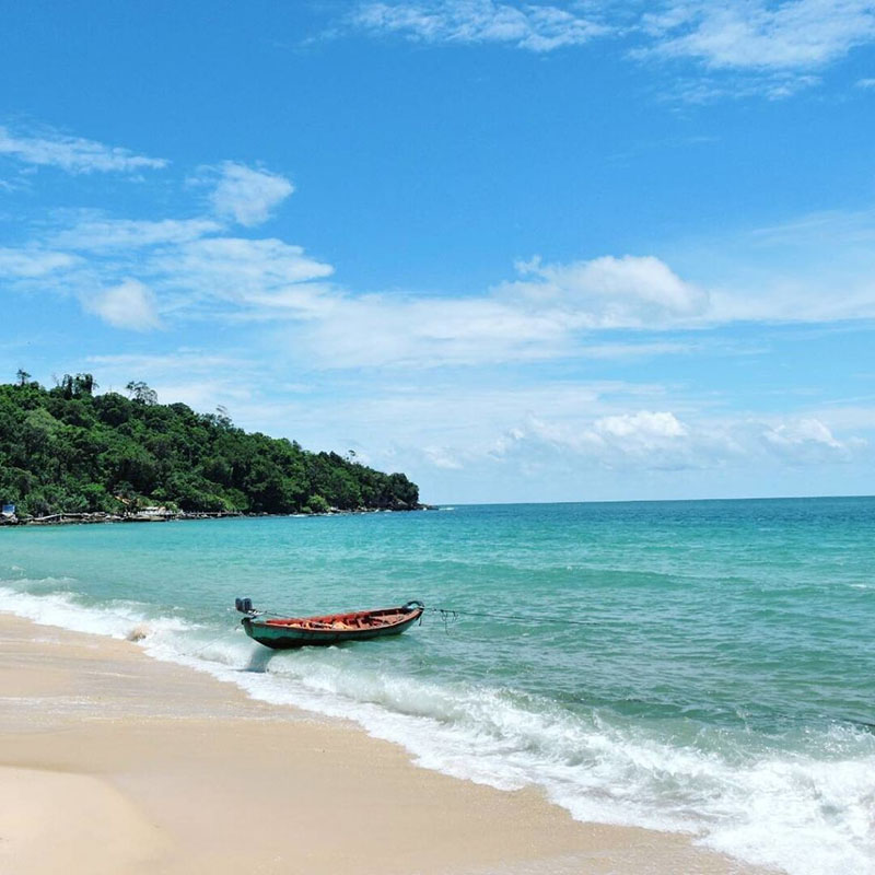 Vẻ đẹp hoang sơ là điểm thu hút khách du lịch đến với làng chài Suối Cái Gành Dầu