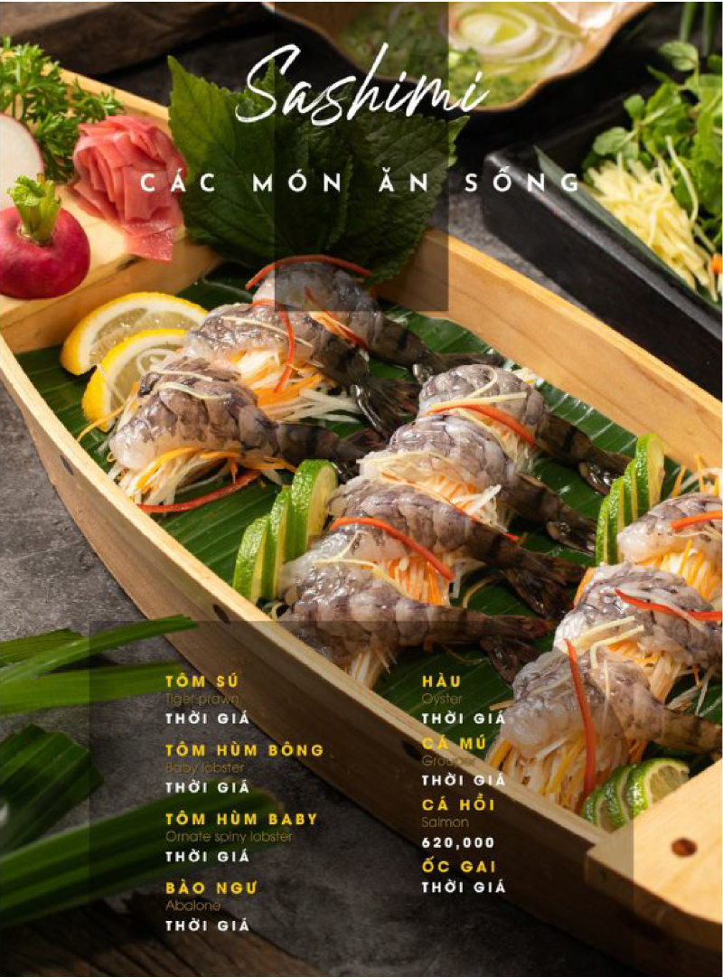 Menu Hai San