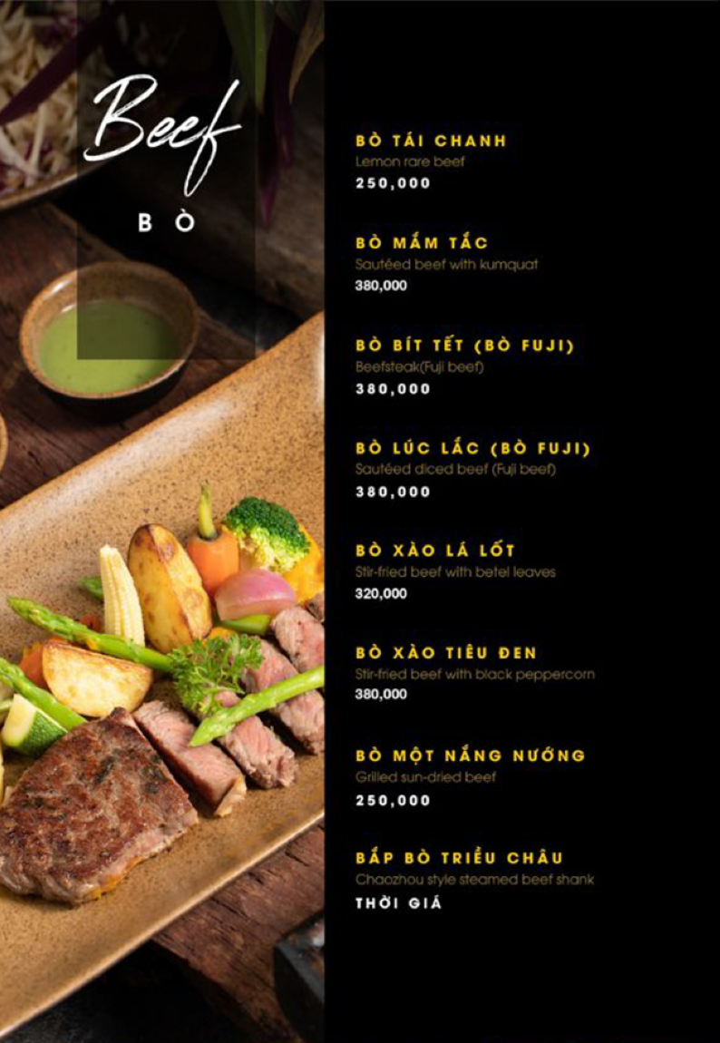 Menu Mon Nhau