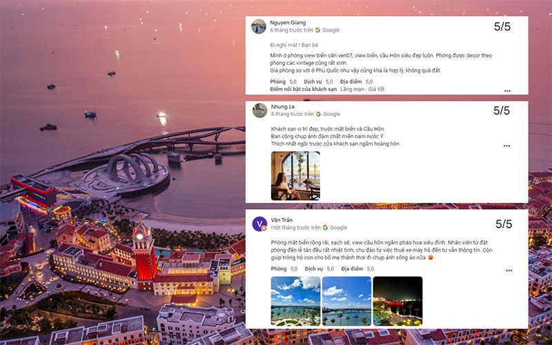 Du khách feedback tri nghỉ dưỡng tại Juliet Boutique Hotel