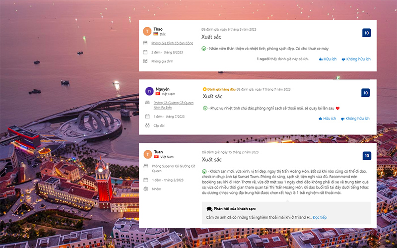 Review khách sạn Triland 