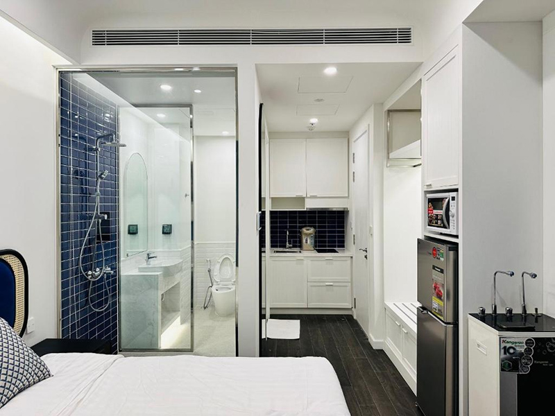 Không gian phòng tắm SkyHill Phú Quốc