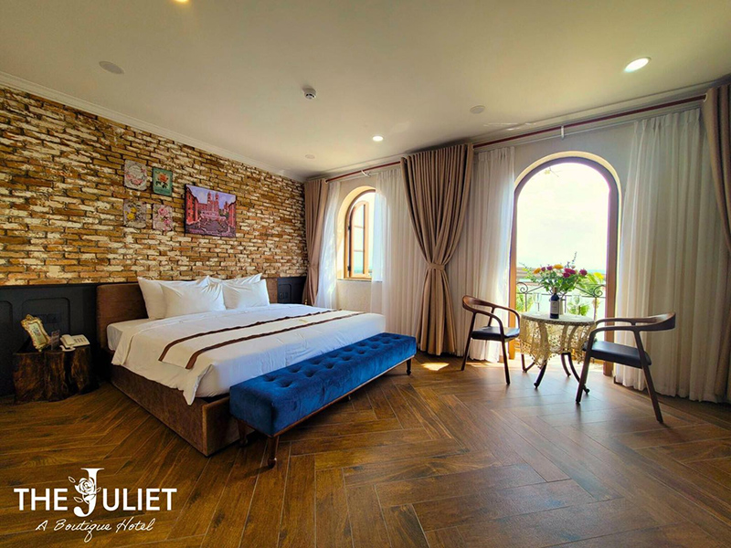 Phòng ngủ khách sạn Juliet Boutique Phú Quốc