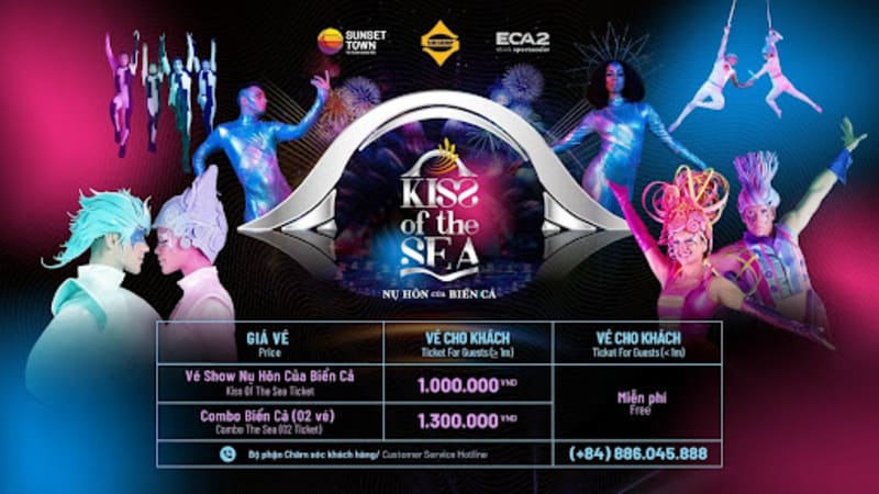 Giá vé Show diễn