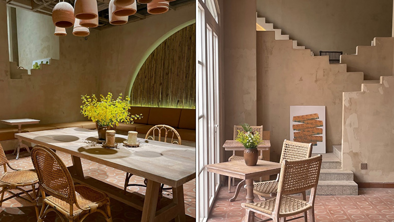 Không gian Cafe Calem