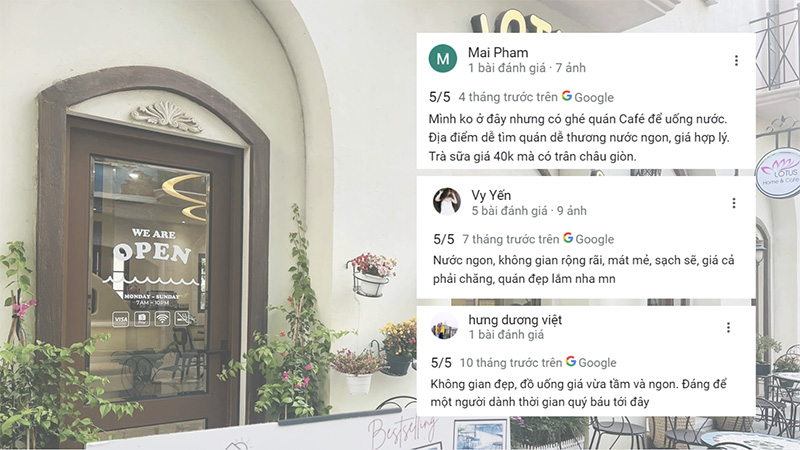 Đánh giá Lotus home & cafe