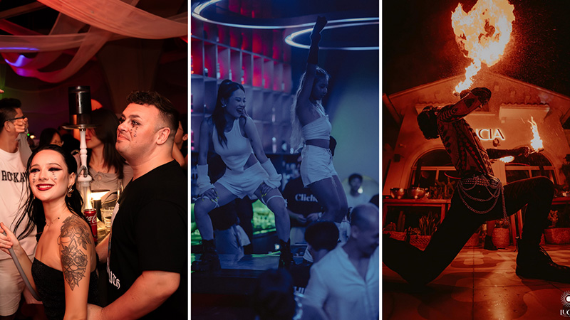 Không gian tiệc tùng tại Lucia Bar