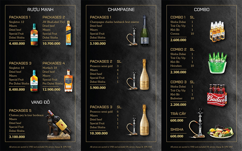 Menu Teatro Club