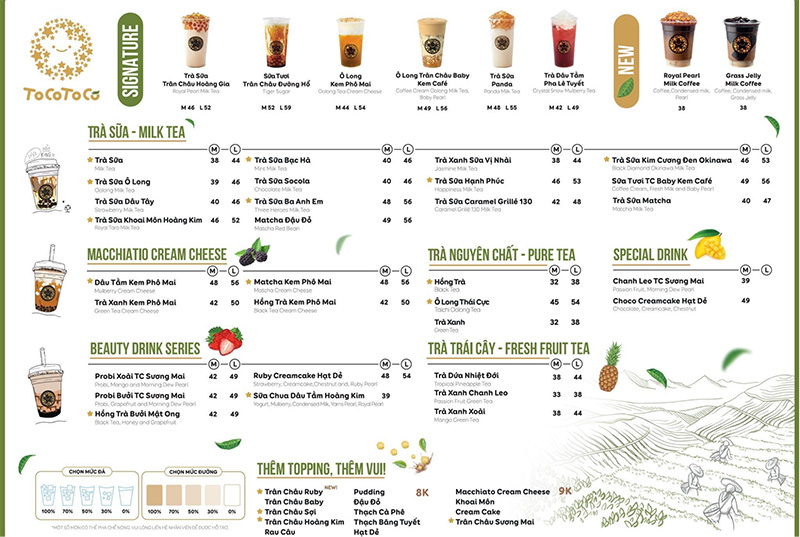 Menu ToCoToCo