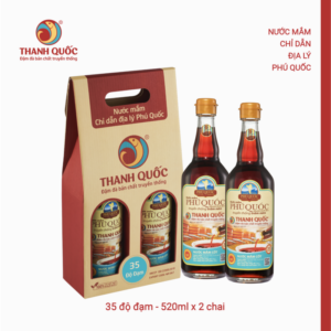 Nước Mắm Chỉ Dẫn địa Lý Phú Quốc Thanh Quốc 35 độ đạm