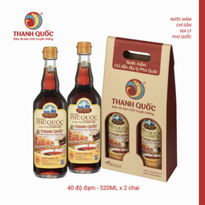 Nước Mắm Chỉ Dẫn địa Lý Phú Quốc Thanh Quốc 40 độ đạm