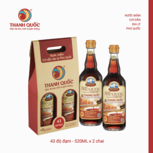 Nước Mắm Chỉ Dẫn địa Lý Phú Quốc Thanh Quốc 43 độ đạm