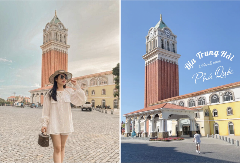 Checkin Trước Tháp đồng Hồ 5