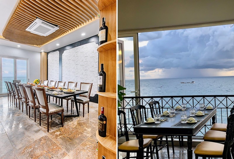 Không gian sang trọng, riêng tư của phòng VIP ở nhà hàng Cơm Niêu Việt