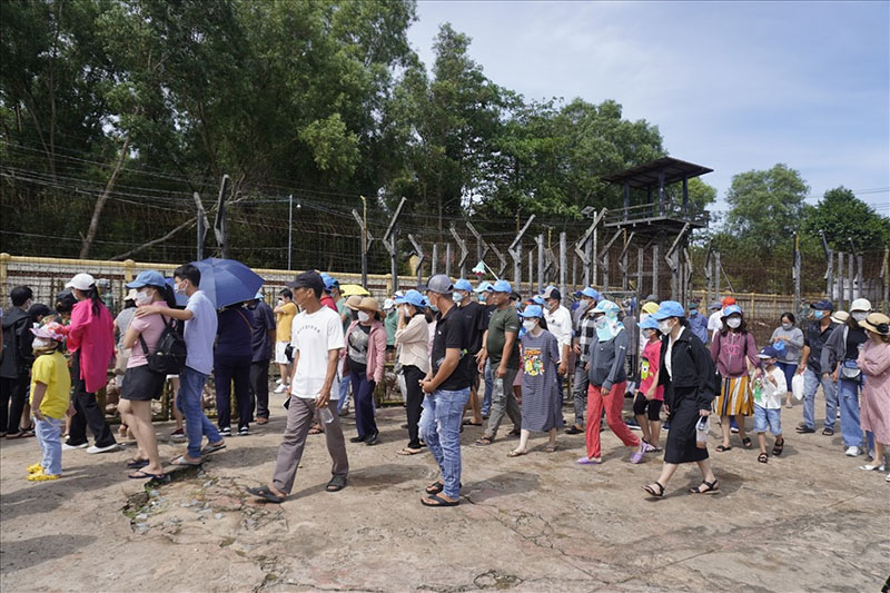 Nhà tù chính là một bài học giáo dục về lòng yêu nước trực quan sinh động (Nguồn: laodong.vn)