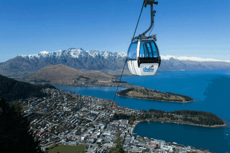 Skyline Queenstown - Hệ thống cáp treo đưa bạn ngắm cả vùng Queenstown