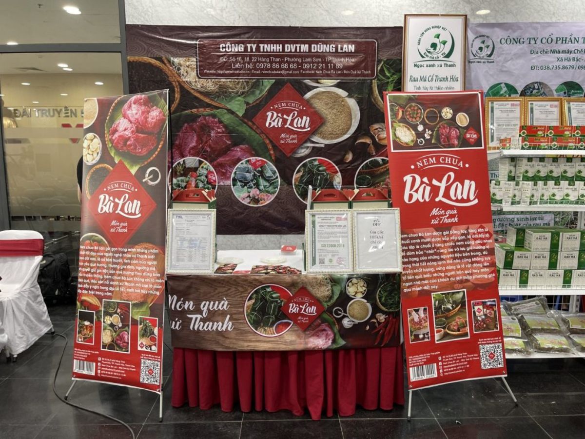 Nem chua sạch Bà Lan
