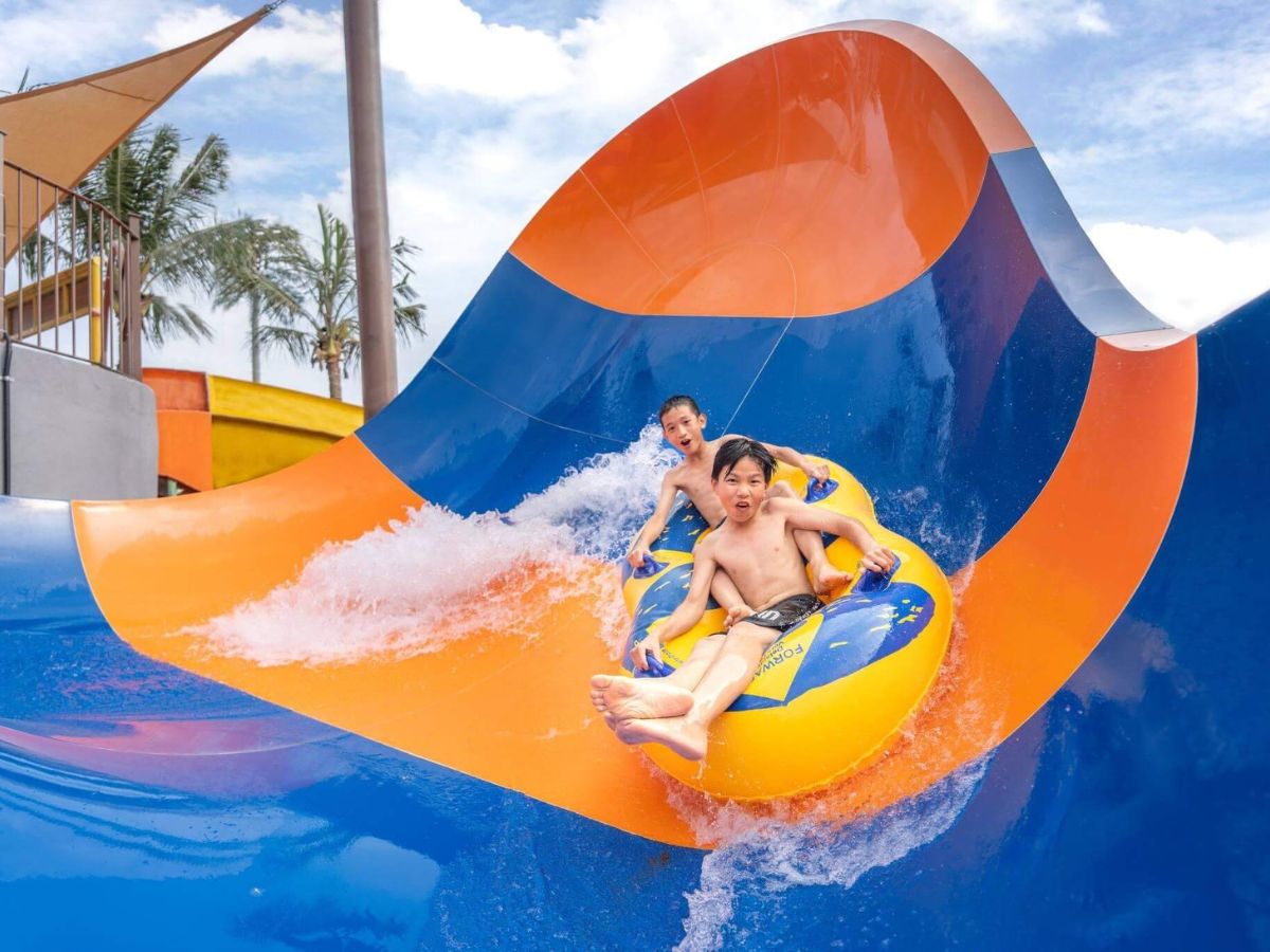 Kết hợp giải trí tại công viên nước Sun World Sam Son