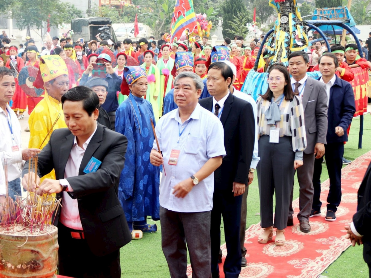 Chính quyền địa phương phối hợp chặt chẽ trong công cuộc bảo tồn và phát triển lễ hội Trò Chiềng.