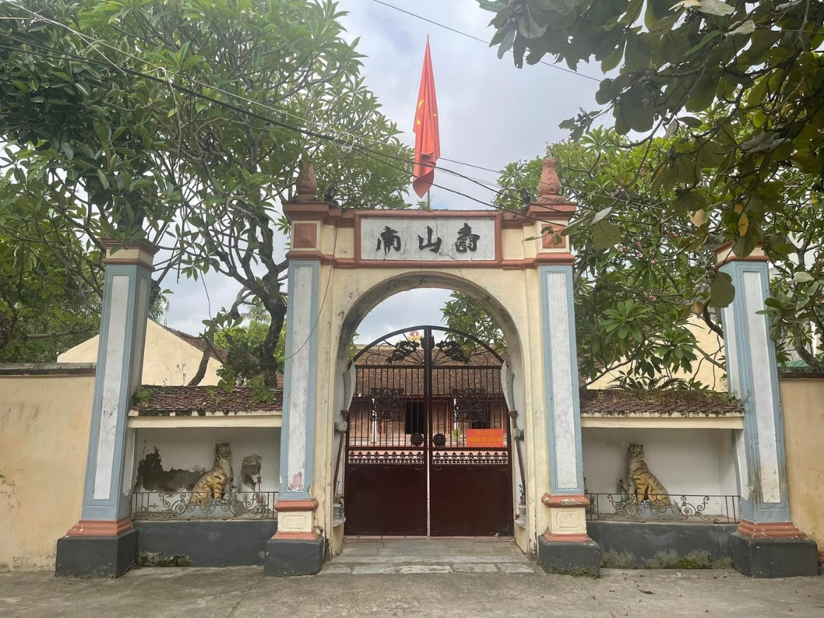 Đền thờ Chu Văn Lương ngày nay nằm tại phường Hàm Rồng. 