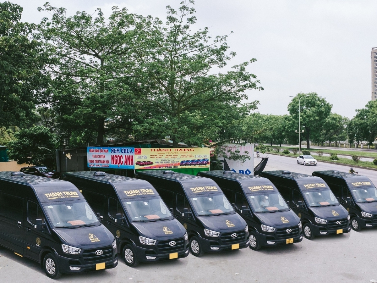 Nhà xe Thành Trung chạy tuyến Quảng Ninh - Thanh Hóa.