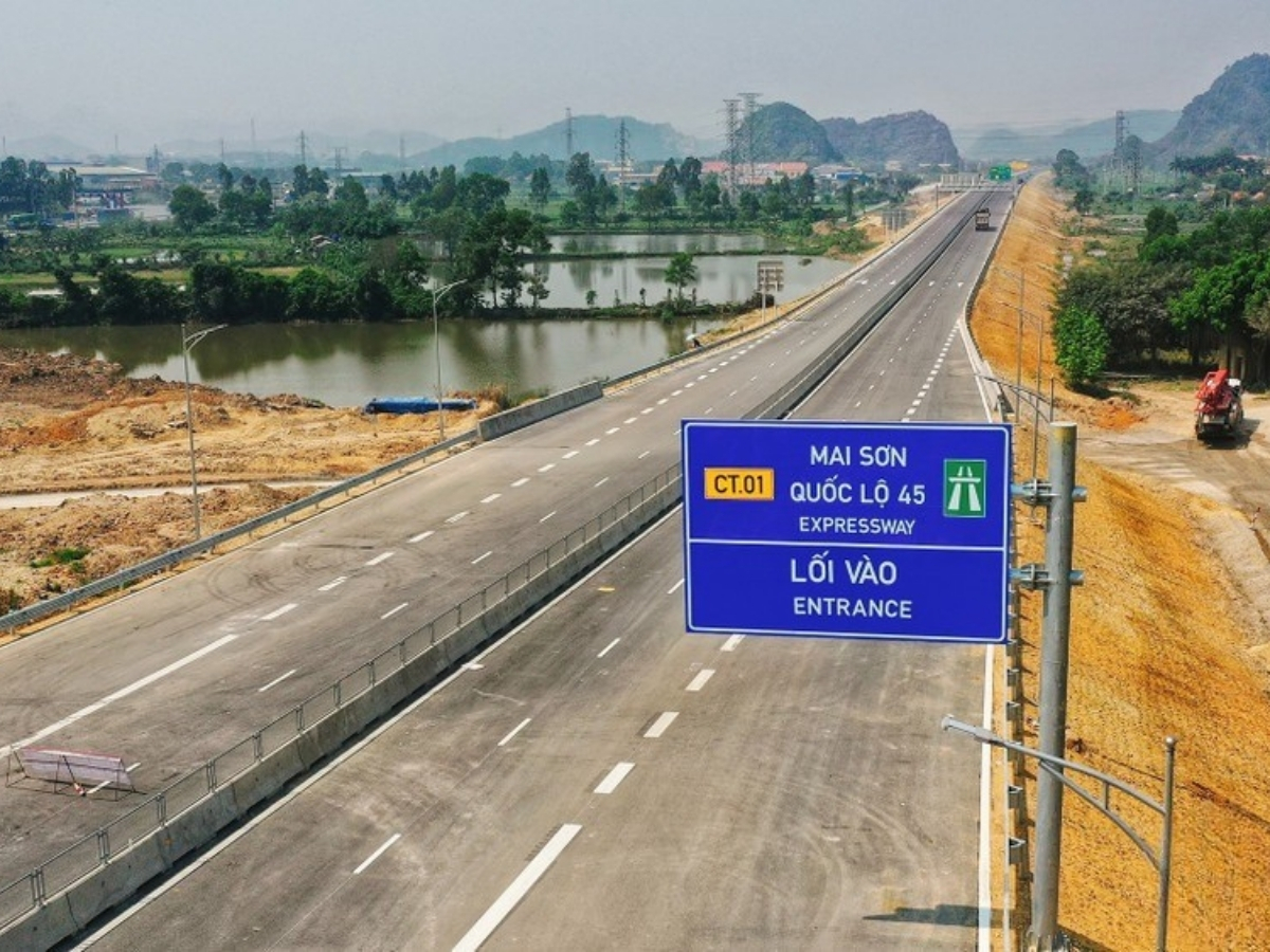 Tuyến cao tốc kết nối Ninh Bình và Thanh Hóa.