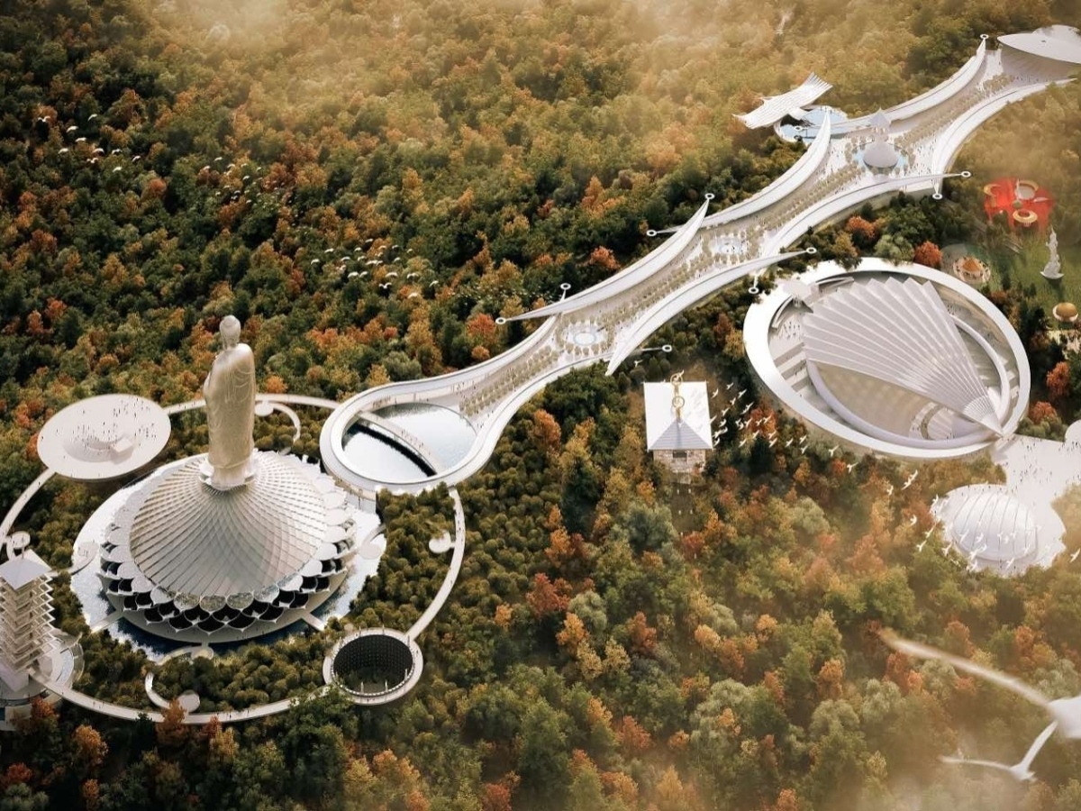 Dự án “Huyền tích Am Tiên” vừa được khởi công xây dựng.