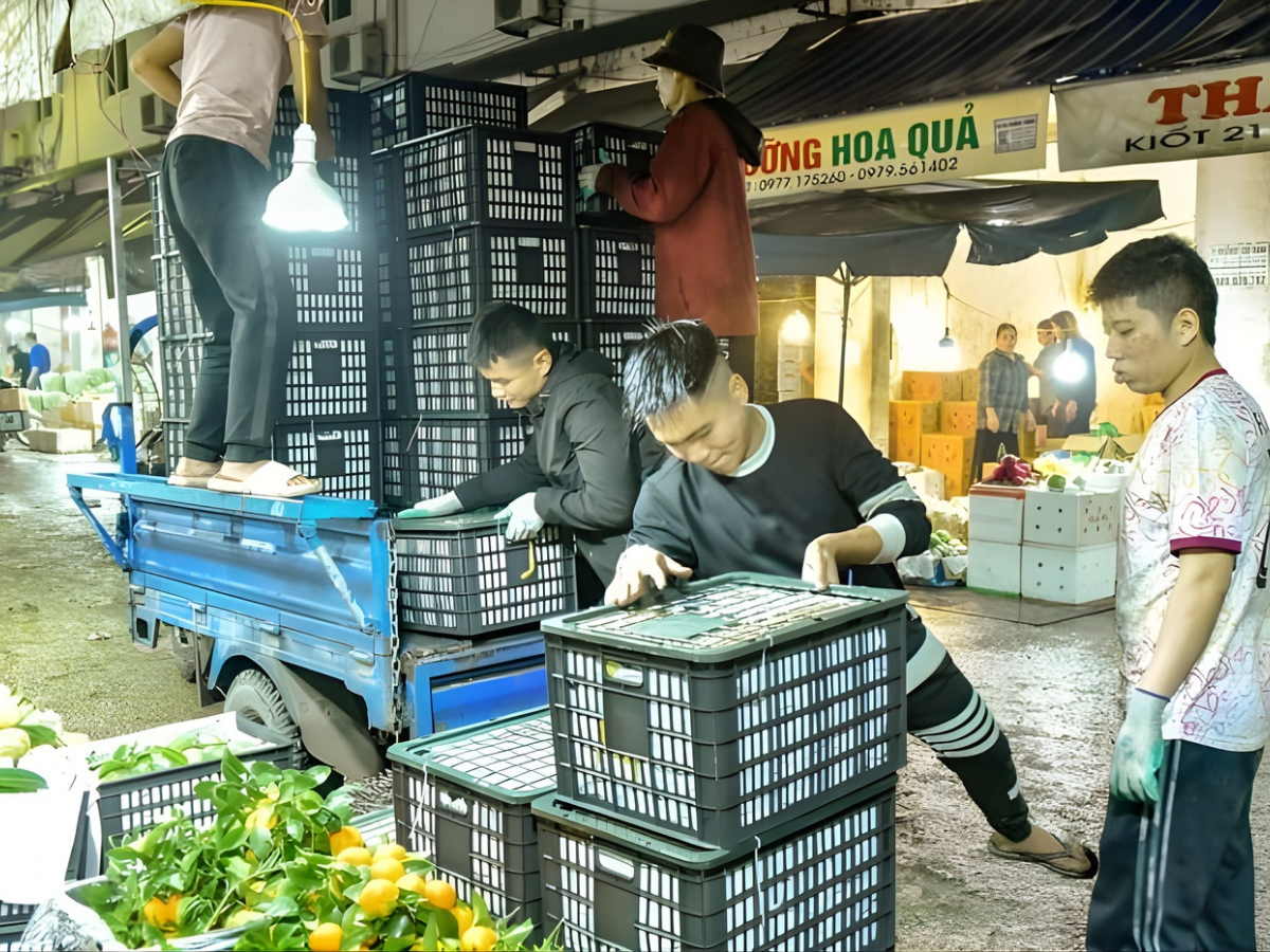 Chợ đầu mối Đông Hương phụ vụ đa dạng các mặt hàng tươi sống