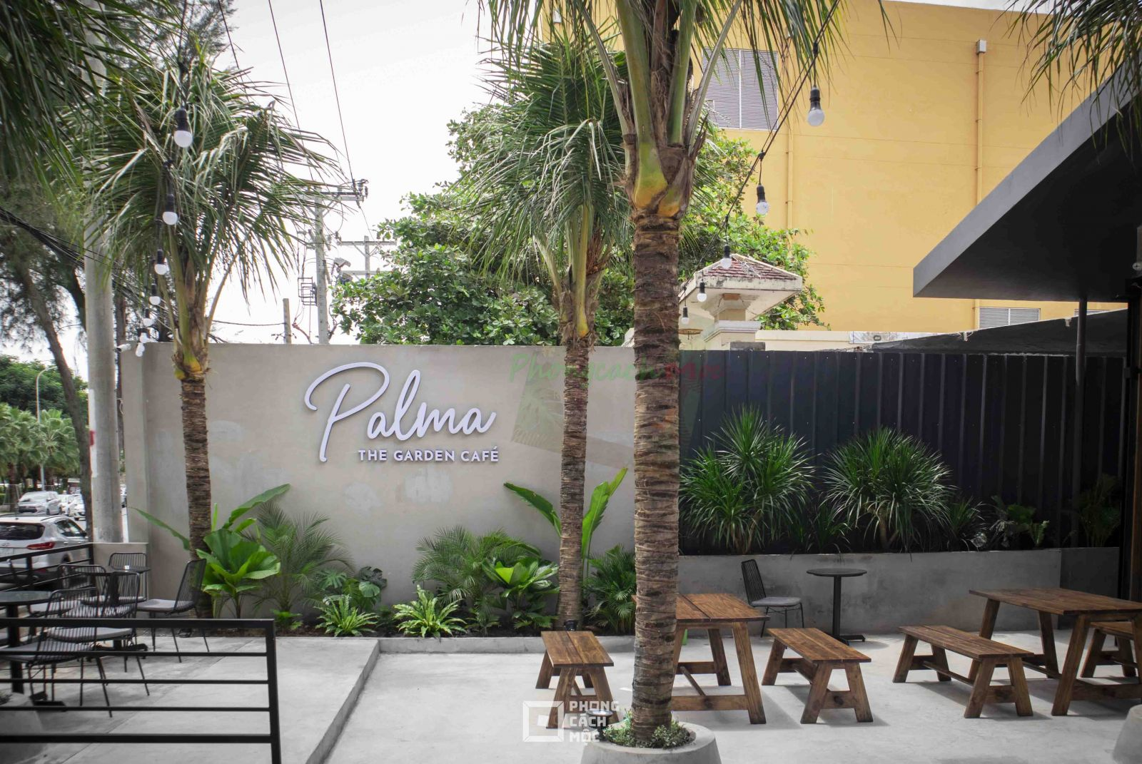 Không gian thoáng đãng của Palma - The Garden Café 