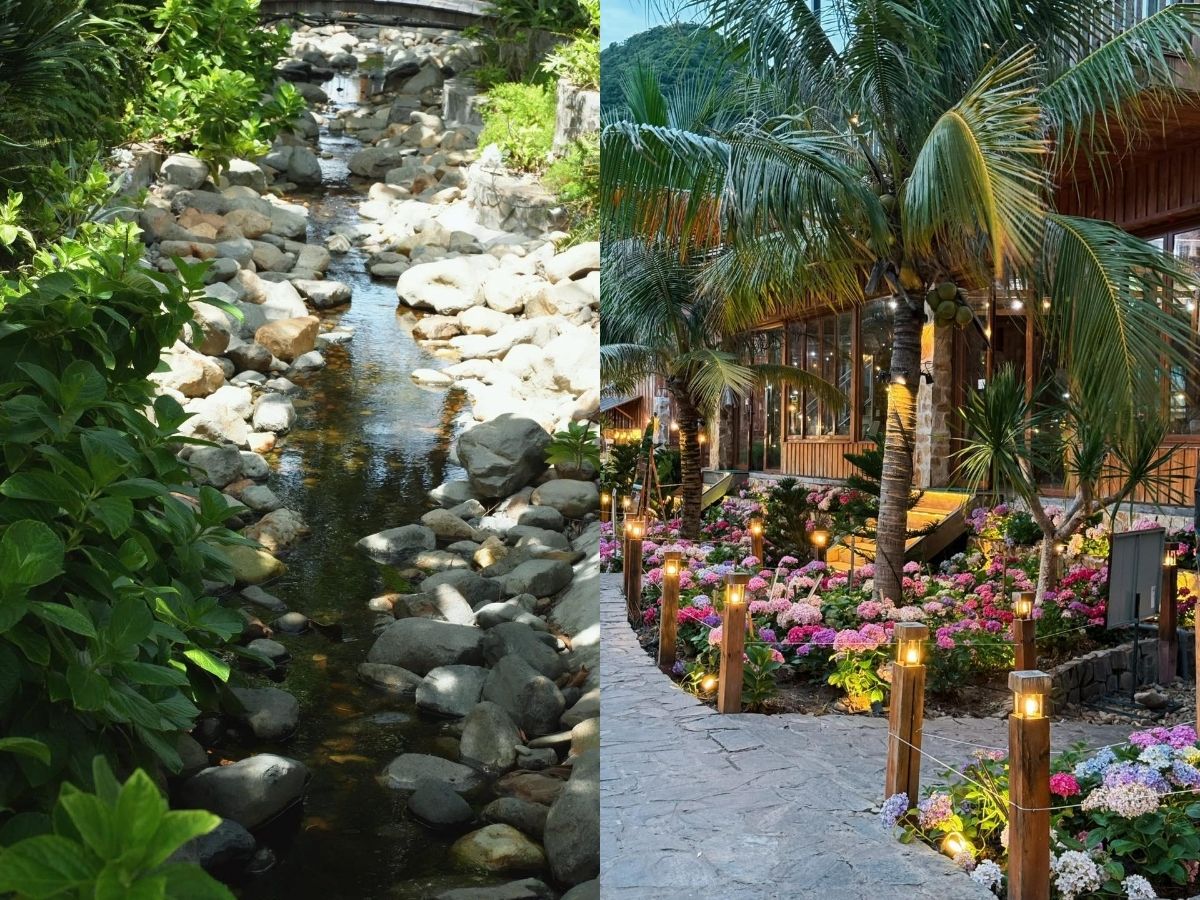 Thiết kế không gian quán độc đáo, gần gũi thiên nhiên được lòng thực khách.