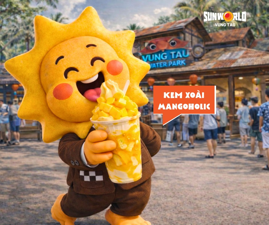 Mango Holic là nơi dành cho tín đồ của kem xoài tươi 100% kết hợp cùng topping đầy đặn, mang đến cảm giác mát lạnh sảng khoái.