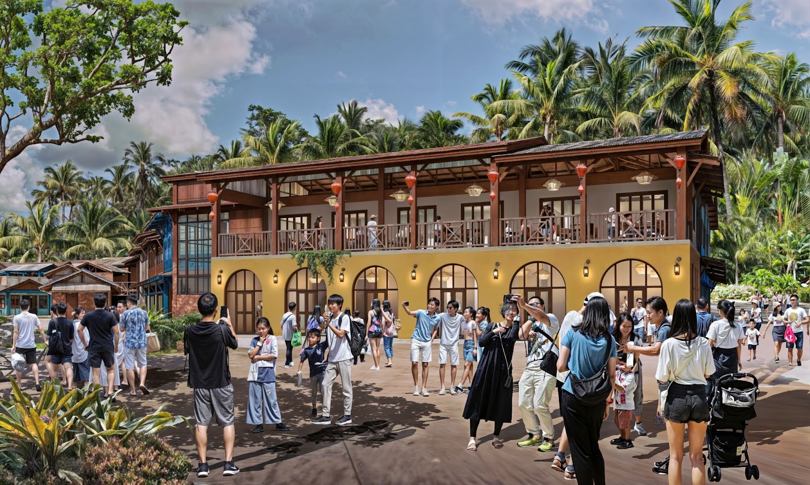 Nhà hàng Buffet Phố Chợ quy tụ hơn 70 món ăn tinh hoa ẩm thực thế giới đến các món đặc sản Nam Bộ quen thuộc.