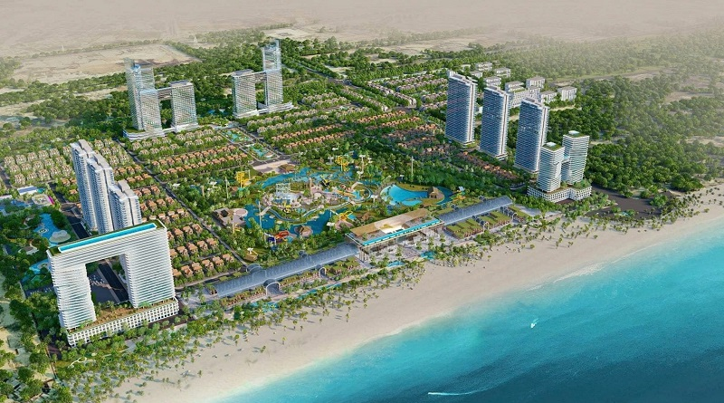 Sun World Vung Tau nằm ở trung tâm khu đô thị Blanca City