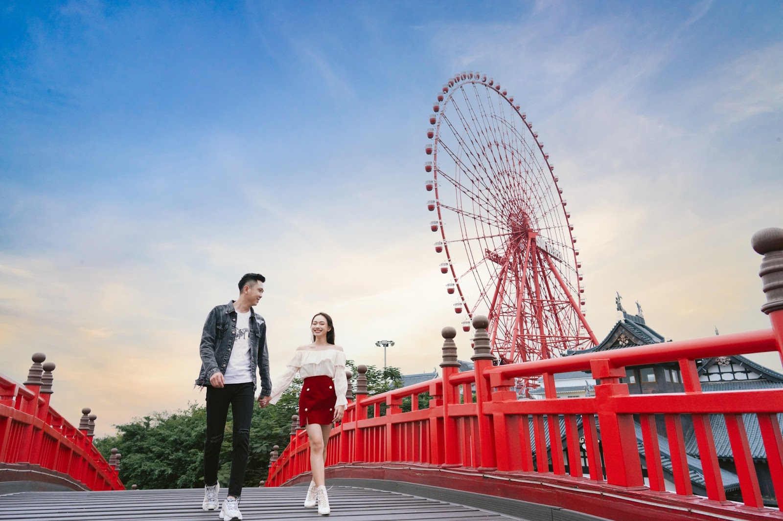 Không gian đậm chất Nhật Bản bên Vòng quay Mặt trời tại Sun World Ha Long.