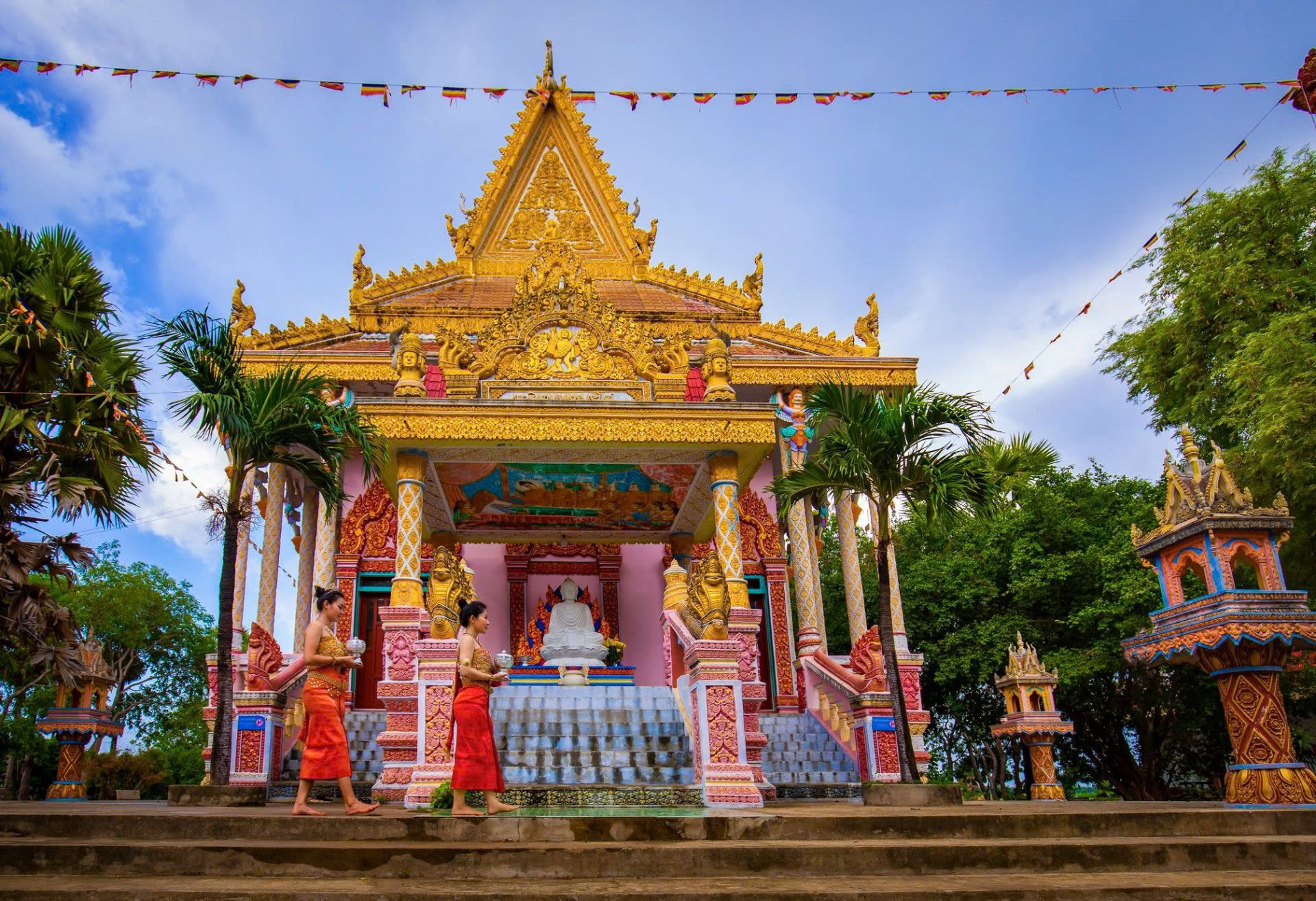 Chùa Khedol là biểu tượng văn hóa Khmer giữa lòng Tây Ninh