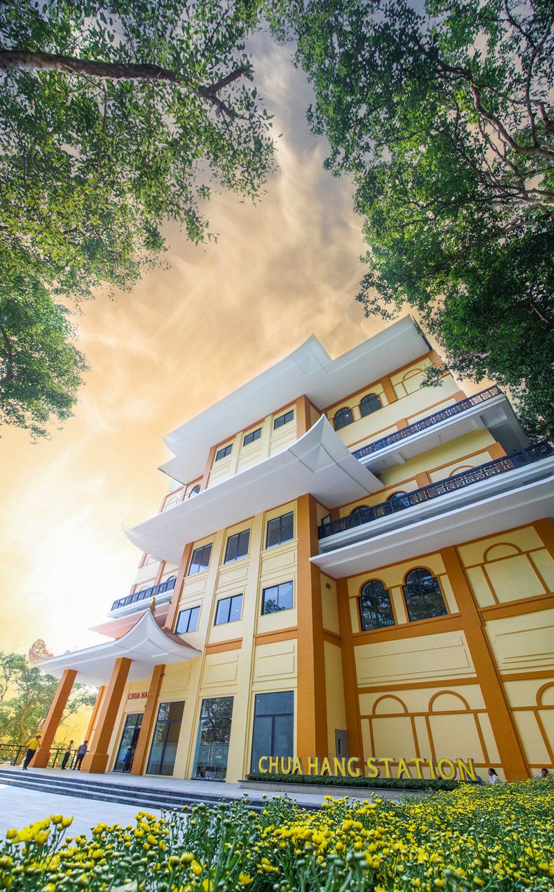 Nhà ga đem đến cảm giác vừa cổ kính, vừa hiện đại