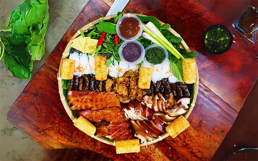 Món bò tơ có thể ăn cùng các loại rau hoặc ăn kèm với bún, cơm… (Nguồn: Internet)