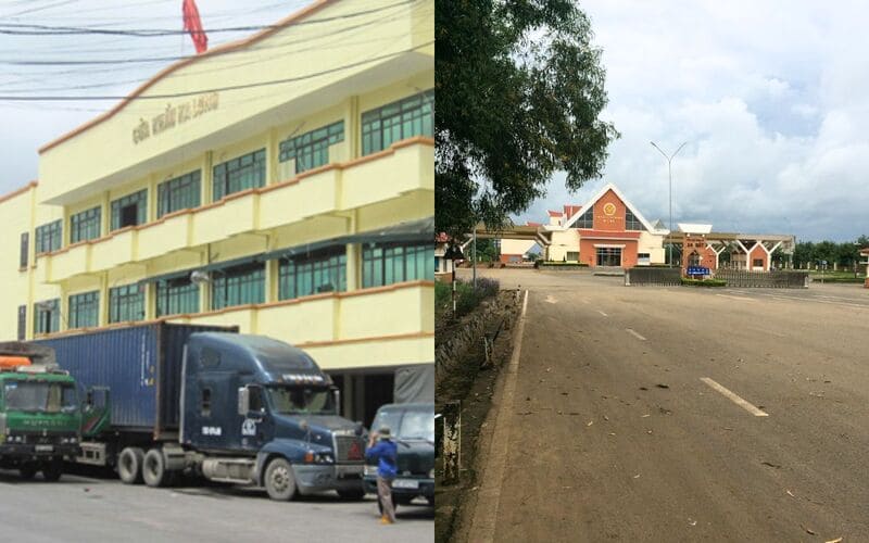 Cửa khẩu Kà Tum phục vụ chủ yếu việc giao thương giữa Việt Nam và Campuchia, rất ít khách du lịch tới đây (Nguồn: Minh Quang Nguyen, Huy Trung)