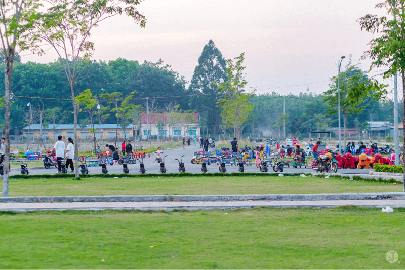Không gian rộng rãi, thoáng đãng tại công viên Tân Châu Tây Ninh (Nguồn: Tân Châu Tây Ninh)