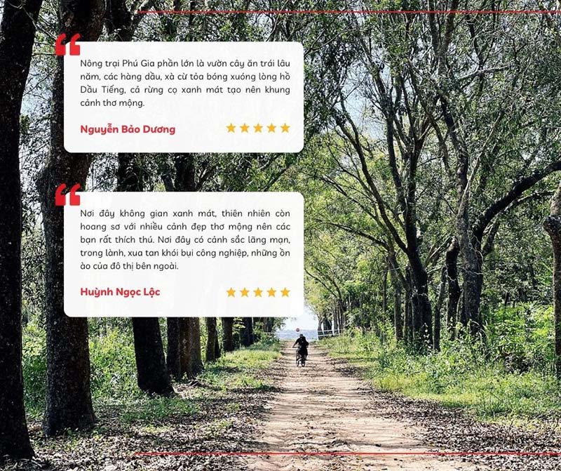 Nhận xét của một số du khách tới trải nghiệm tại Nông trại Phú Gia