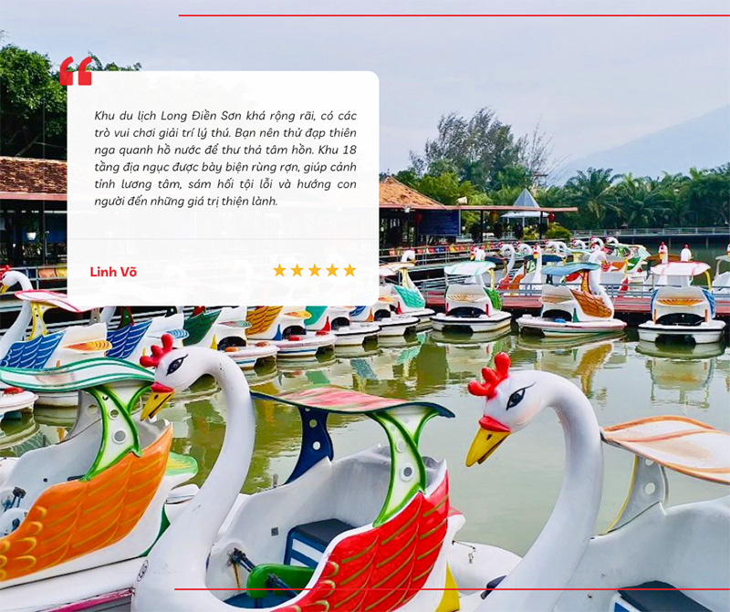 Chia sẻ của bạn Linh Võ về trò chơi đạp thiên nga quanh hồ và chinh phục 18 tầng địa ngục