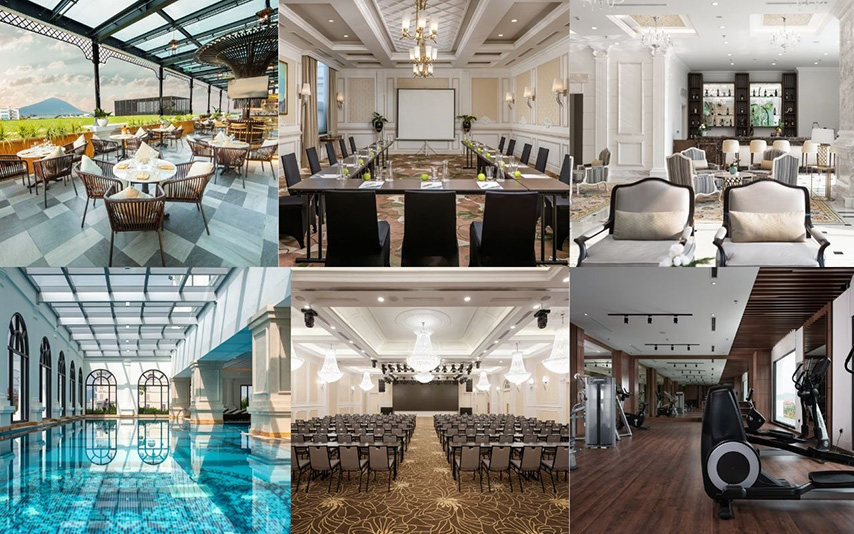 Khách sạn cung cấp nhiều tiện nghi đẳng cấp cho khách hàng (Nguồn: Internet)