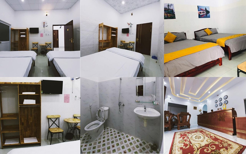 Thiết kế bên trong các phòng khách sạn The Sun (Nguồn: Internet)