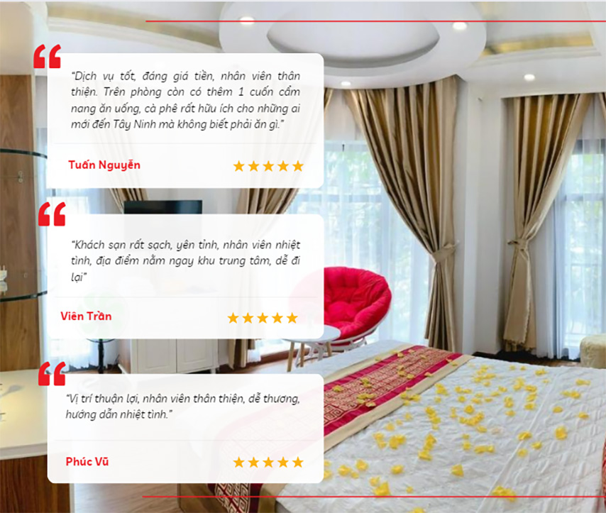 Khách sạn New City được khách hàng đánh giá cao