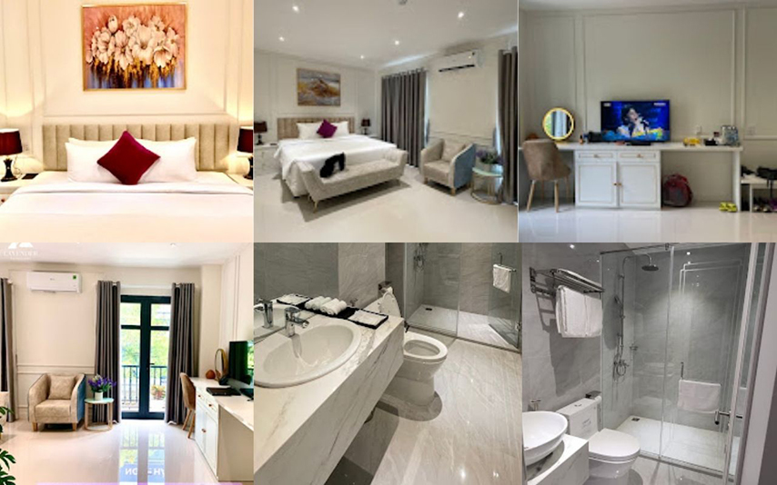 Thiết kế không gian bên trong phòng khách sạn (Nguồn: Internet)